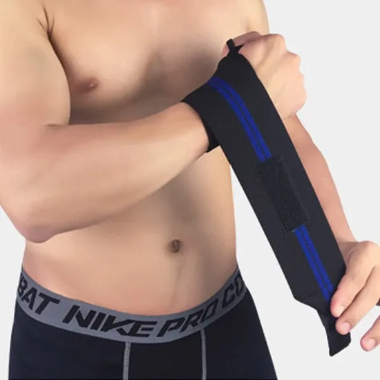 1 Pair Sport Wristband Wrist Support Weight Lifting