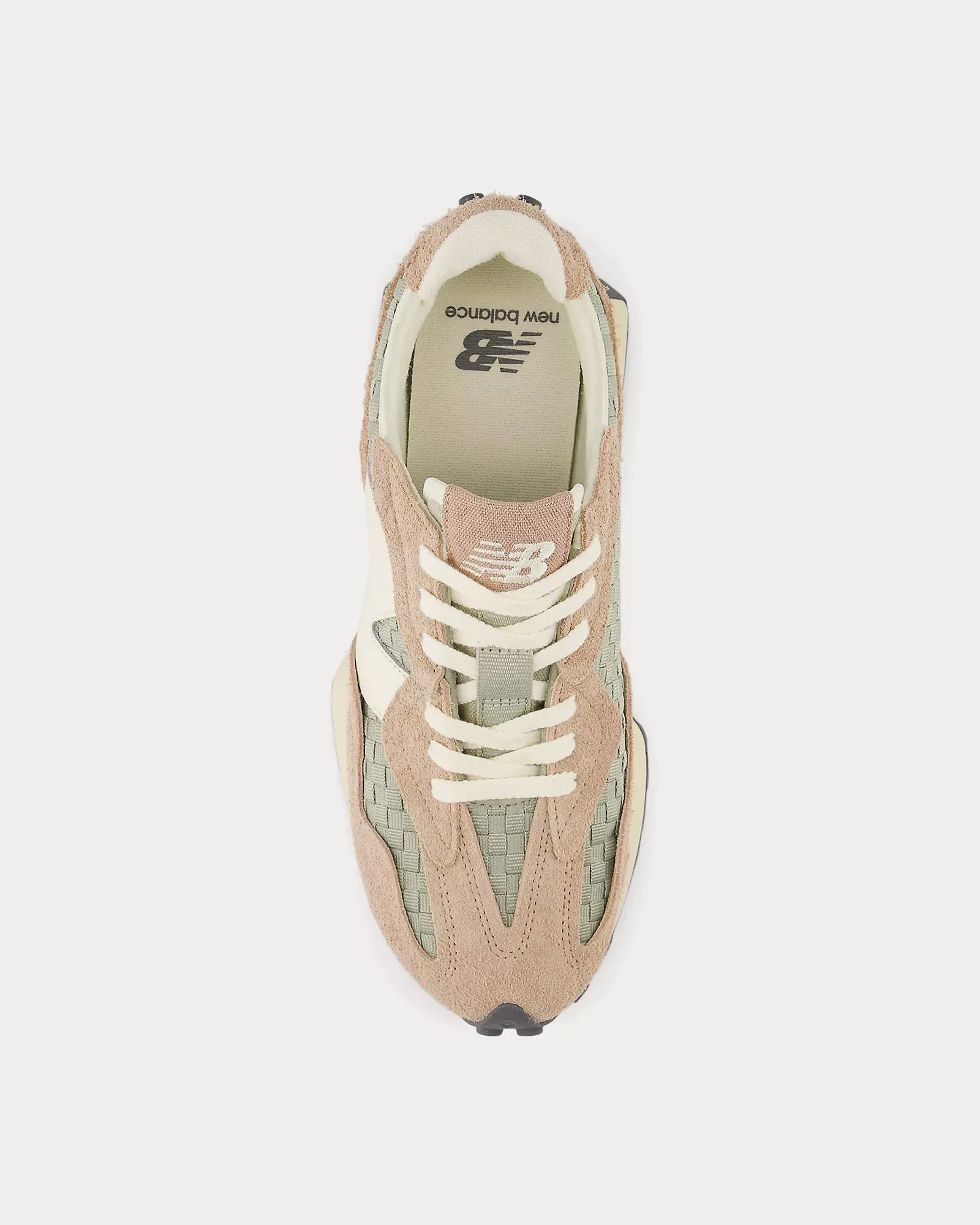 327 Flat Taupe / Olivine Low Top Sneakers