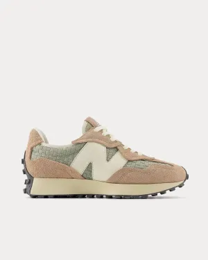 327 Flat Taupe / Olivine Low Top Sneakers