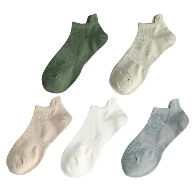 5 Pairs man cotton short socks