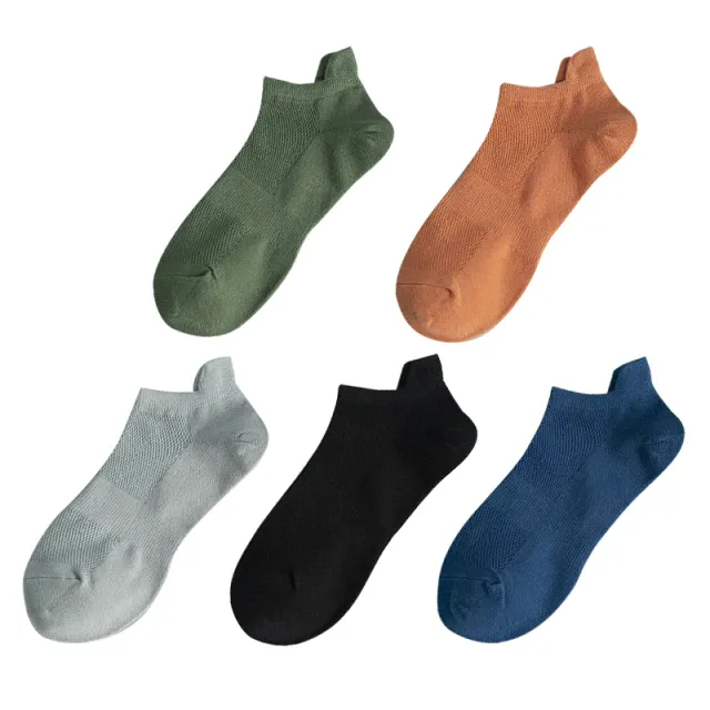 5 Pairs man cotton short socks