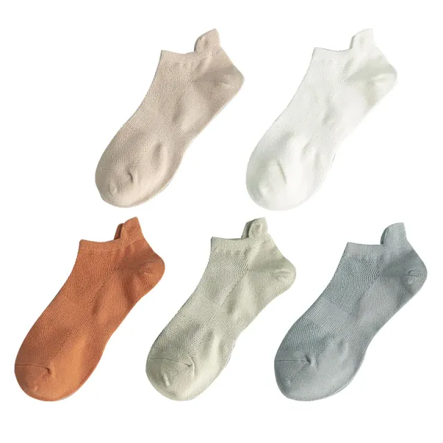 5 Pairs man cotton short socks