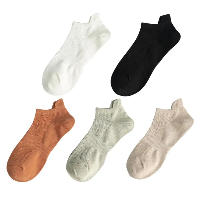 5 Pairs man cotton short socks