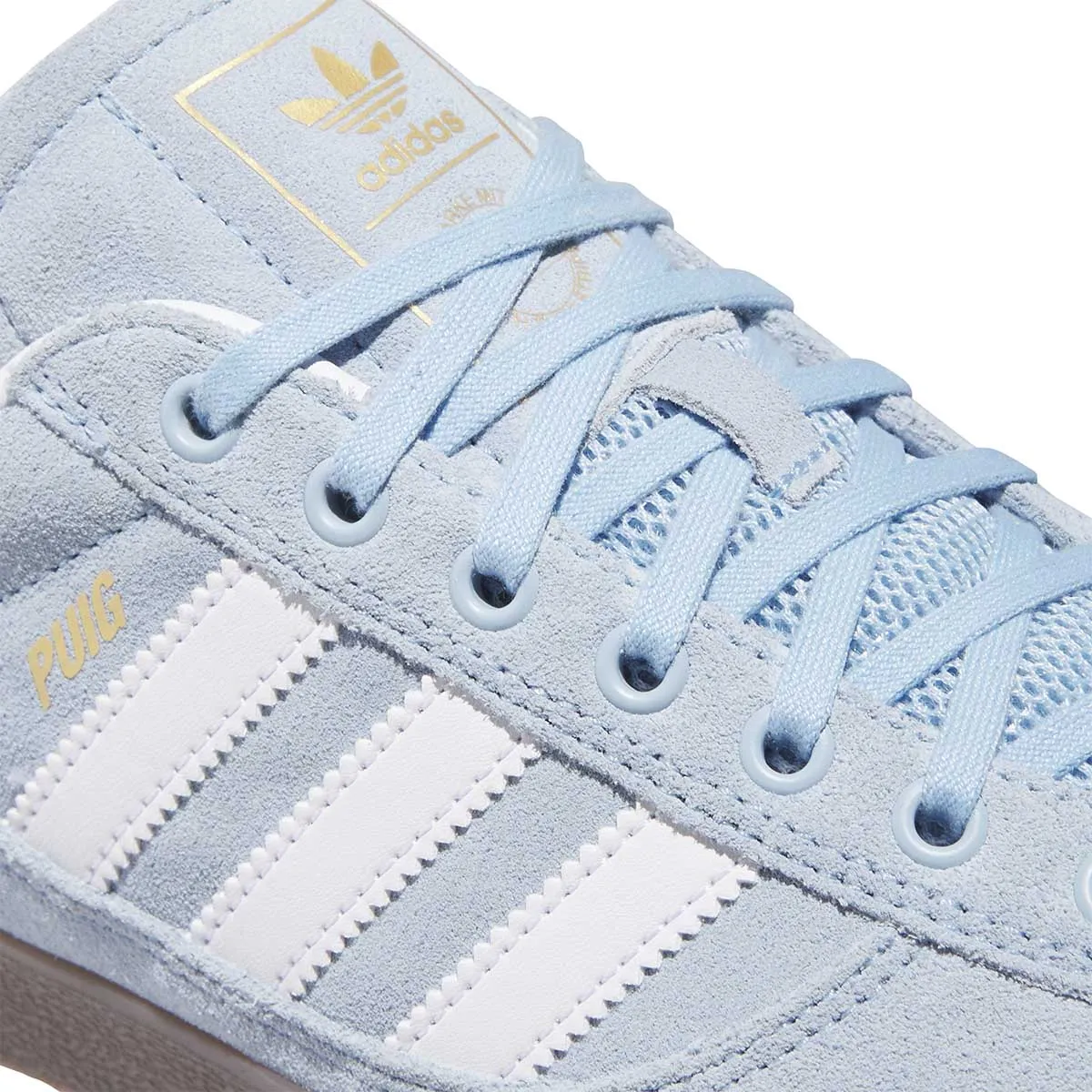 Adidas - Puig Indoor Shoes Sky Blue/White/Gum