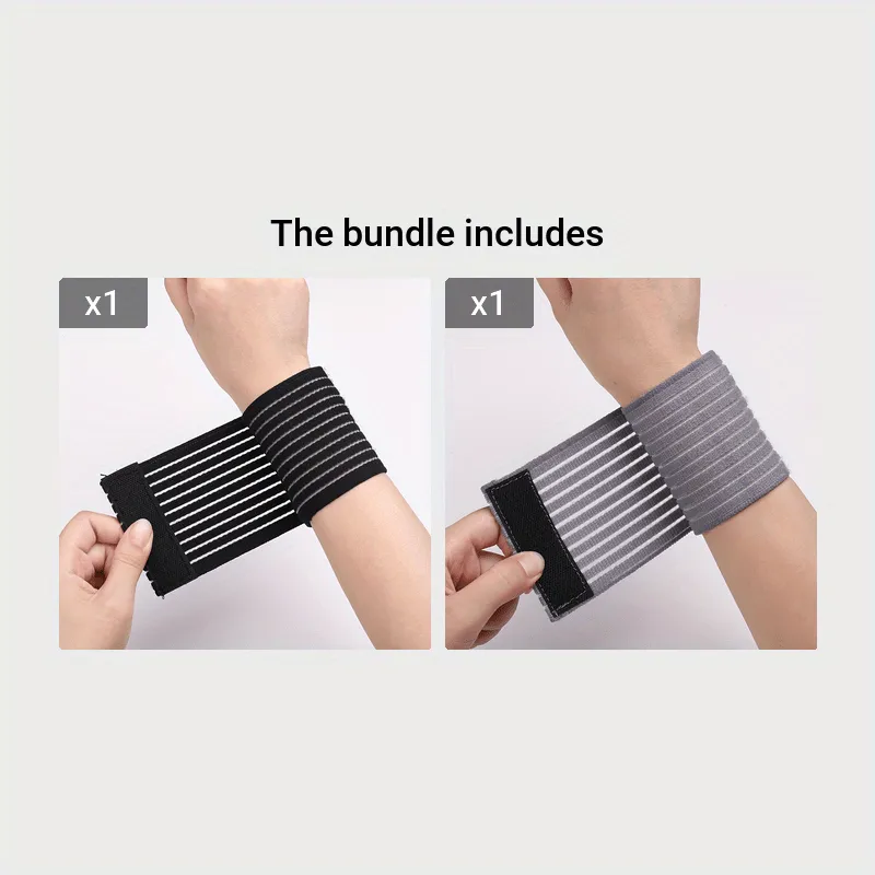 Adjustable Compression Wrist Sleeve Brace for Fitness Training Support