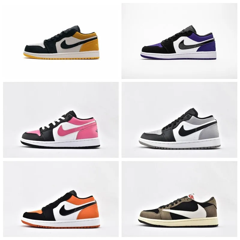 Air Jordan 1 Zoom R2T AJ1 hommes femmes chaussures de basket léger confortable baskets EUR 36 46