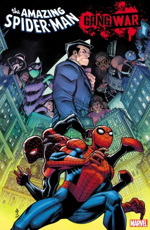 AMAZING SPIDER-MAN: GANG WAR FIRST STRIKE 1 NICK BRADSHAW VARIANT [GW] 1:25