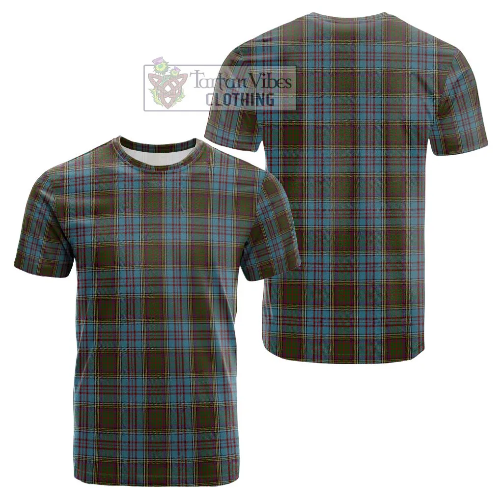 Anderson Tartan Cotton T-Shirt