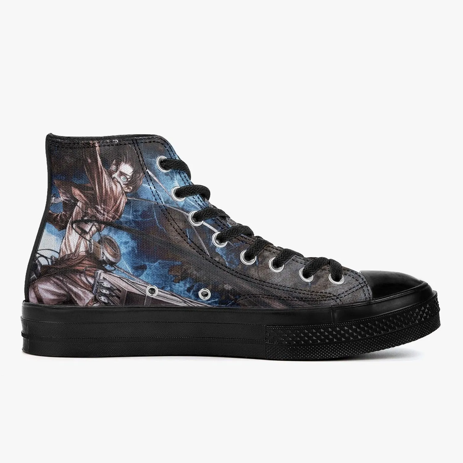 Attack On Titan Eren Yeager A-Star High Anime Shoes