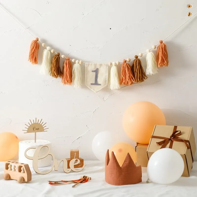 Baby Tassel 1st Birthday Party Decoration