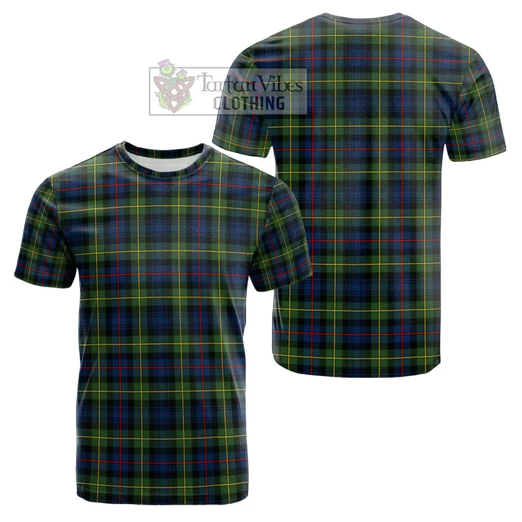 Bailey Modern Tartan Cotton T-Shirt