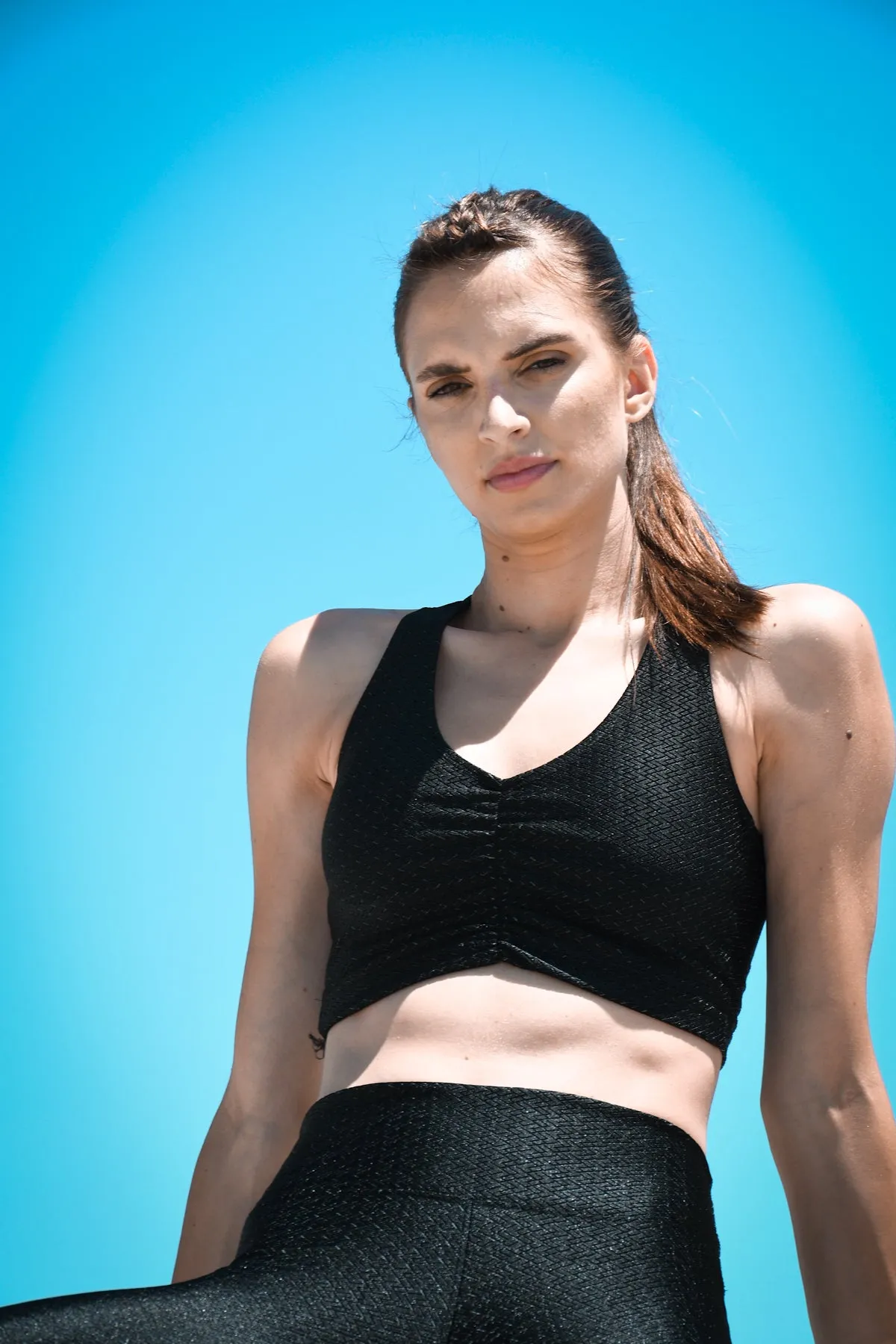 Bryn  Sports Bra - Black