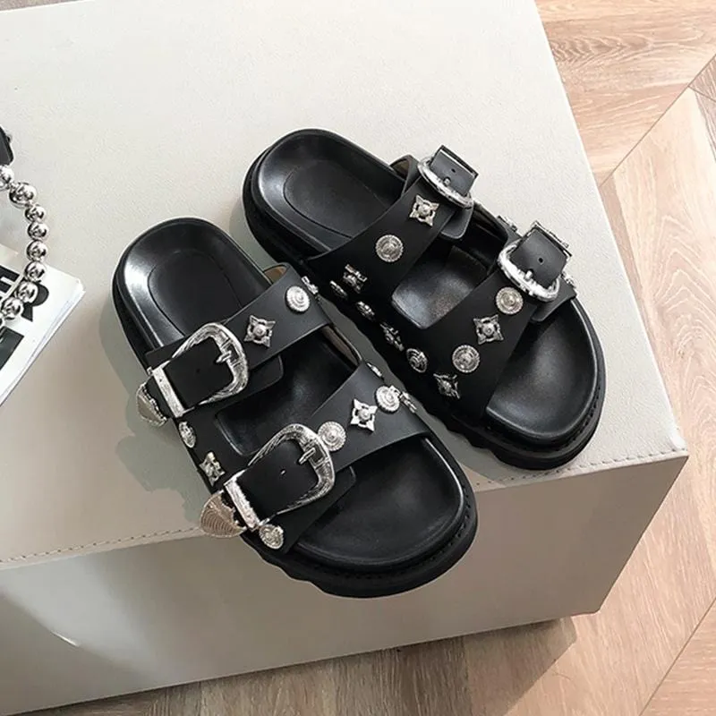 Buckle Design	Platform Sliper