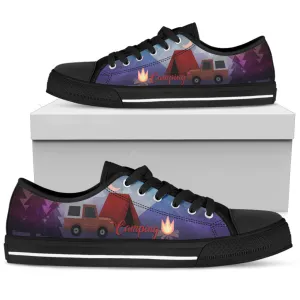 By the Camp Fire at Night Sneakers