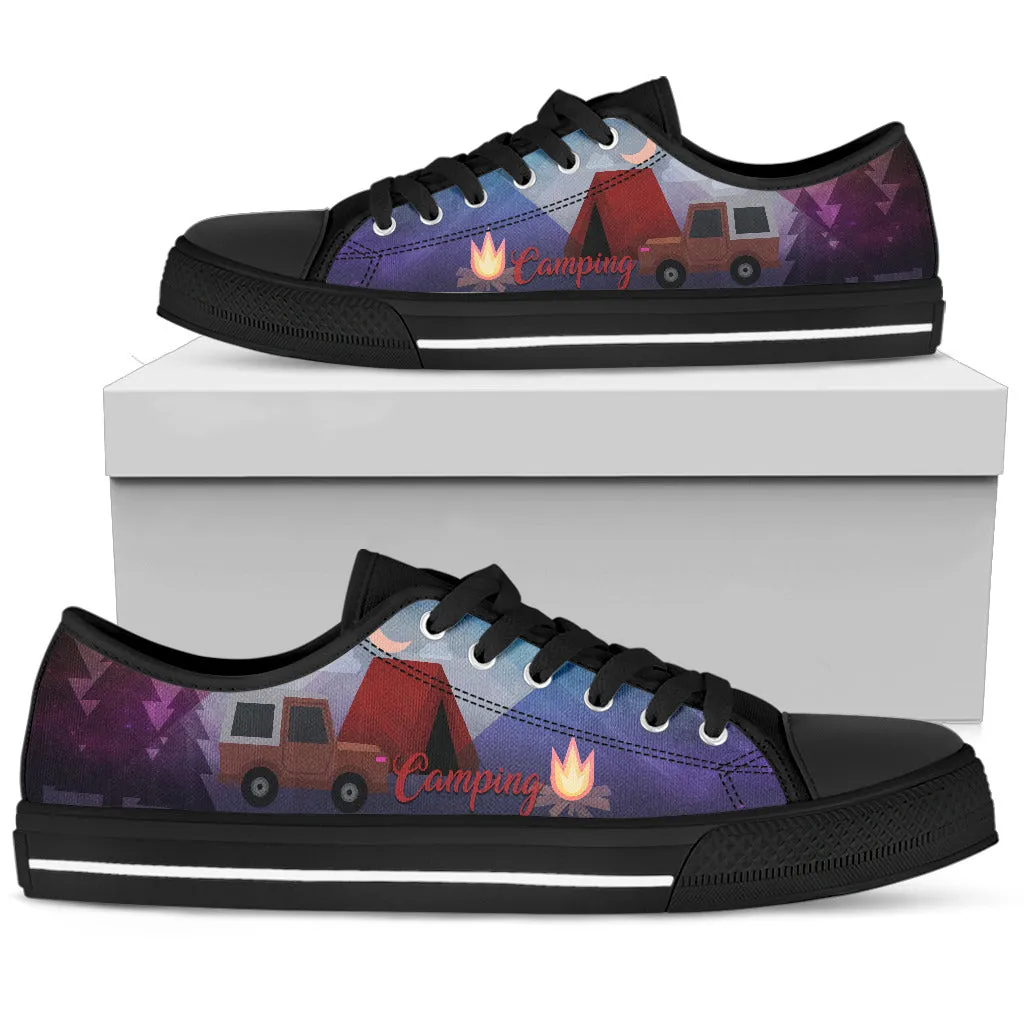 By the Camp Fire at Night Sneakers