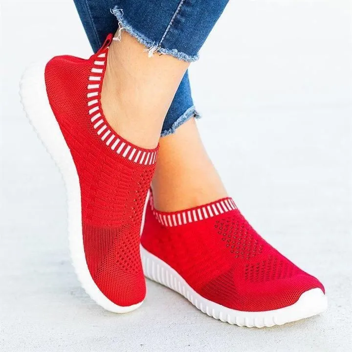 Comelyy Mesh Women Casual Slip On Shoes