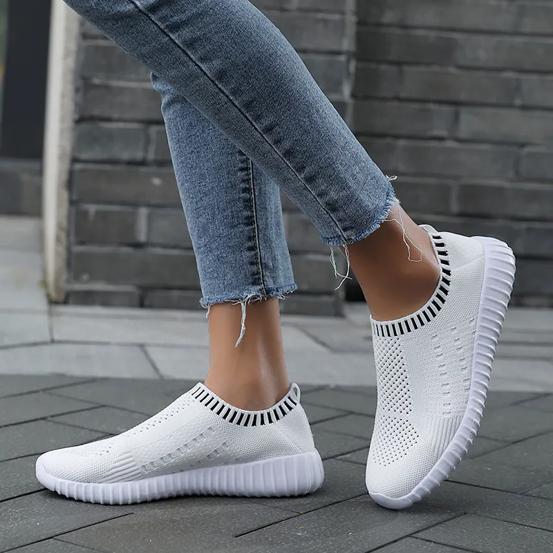 Comelyy Mesh Women Casual Slip On Shoes