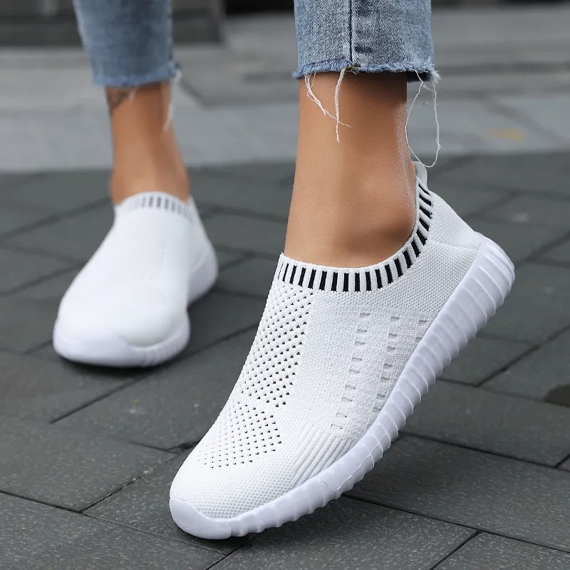 Comelyy Mesh Women Casual Slip On Shoes
