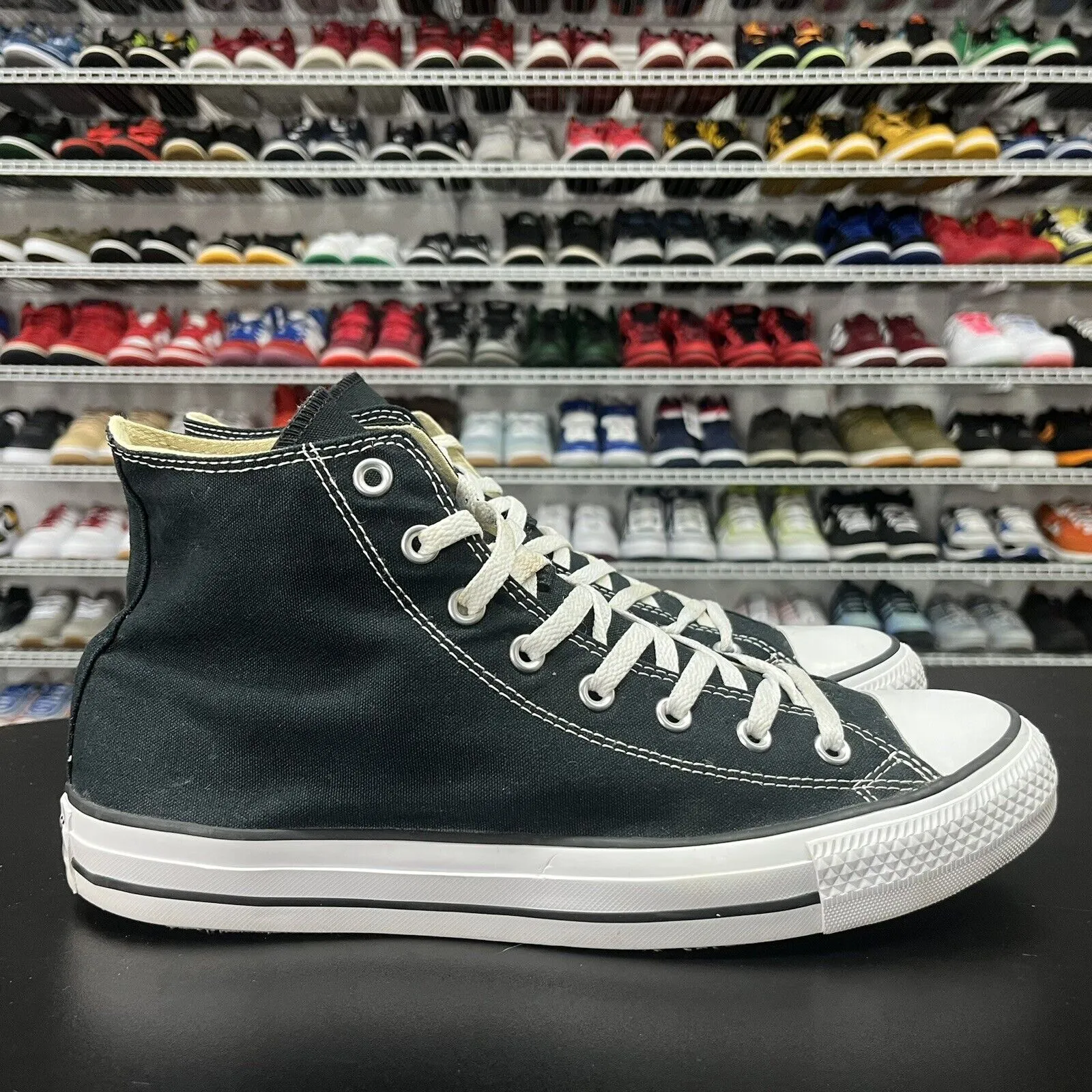 Converse Women's All Star Black Skateboarding Shoes Size 12