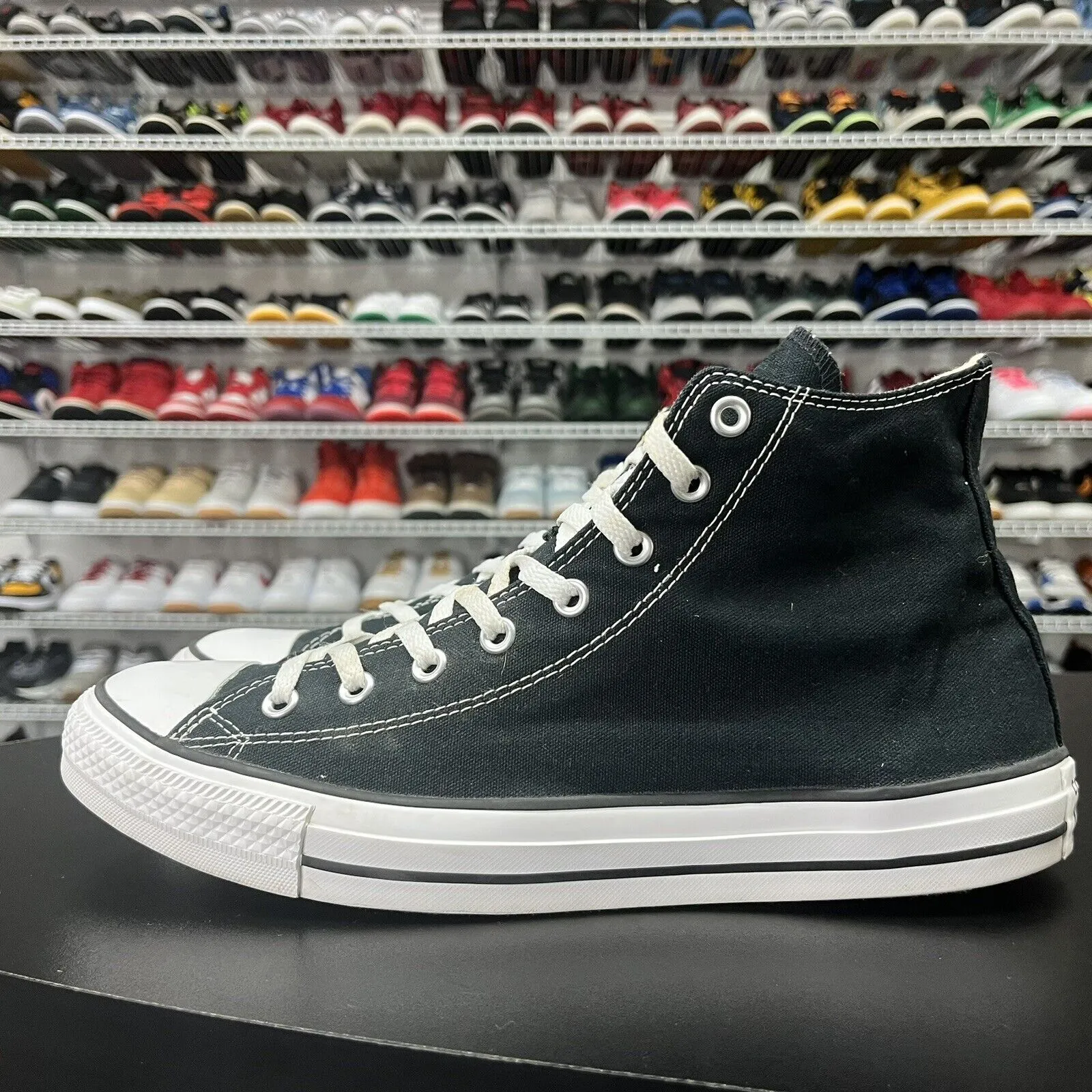 Converse Women's All Star Black Skateboarding Shoes Size 12