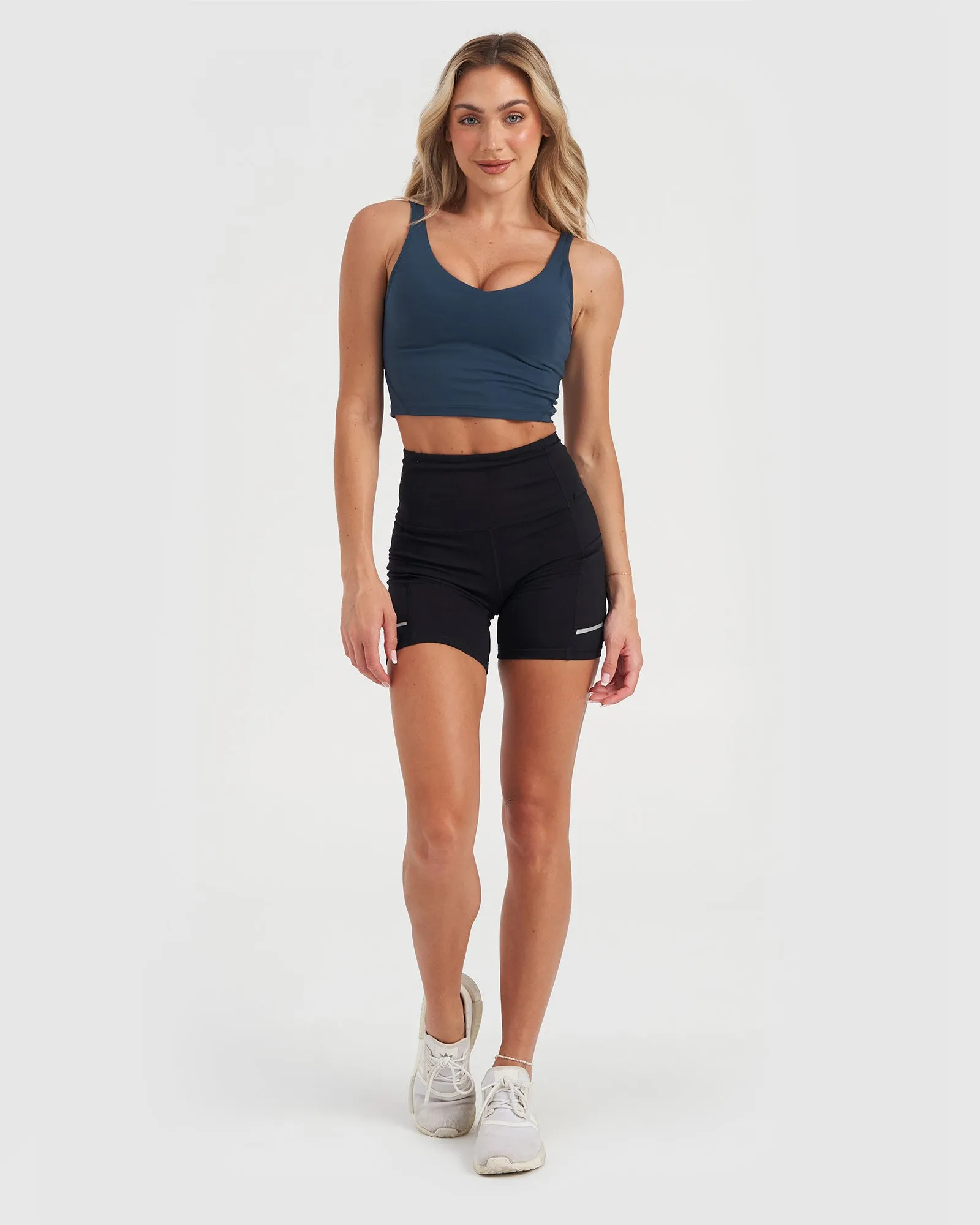 Core Trainer Dani Active Crop Teal