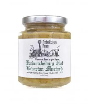 FREDERICKSBURG FARMS HOT BAVARIAN MUSTARD