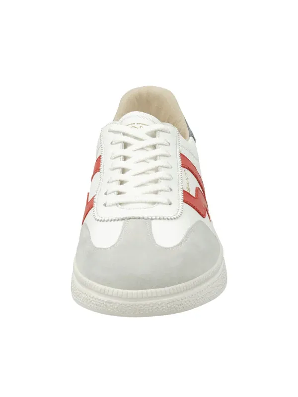 GANT White/Red Leather Sneaker