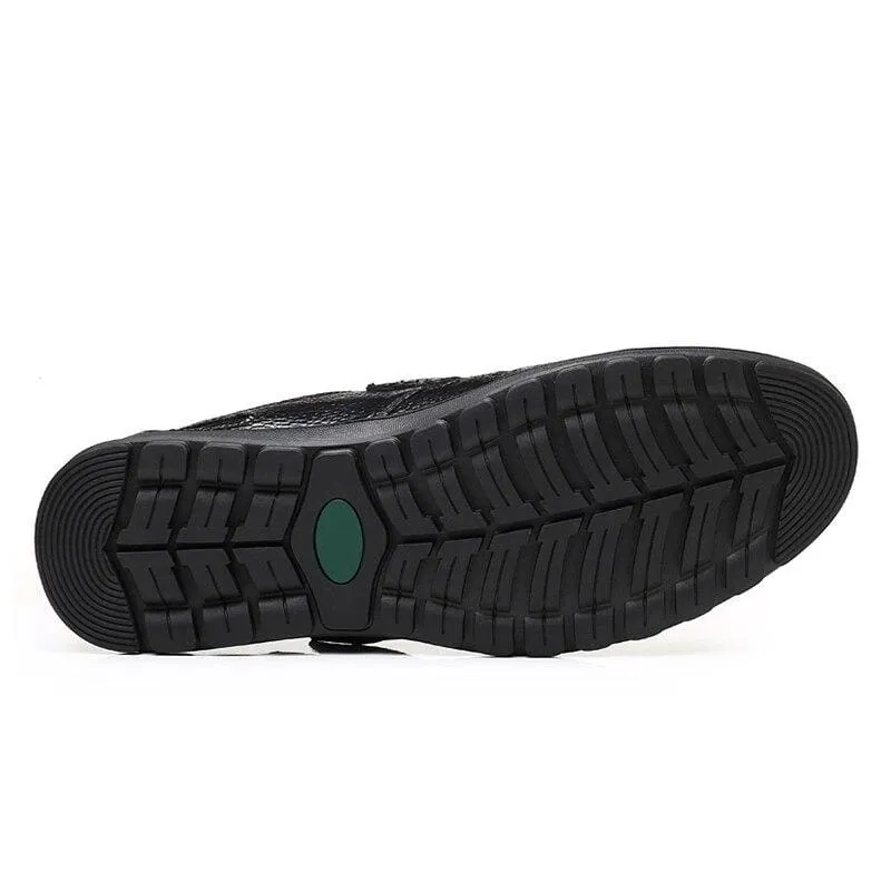 Genuine Leather Brand Men Sandal