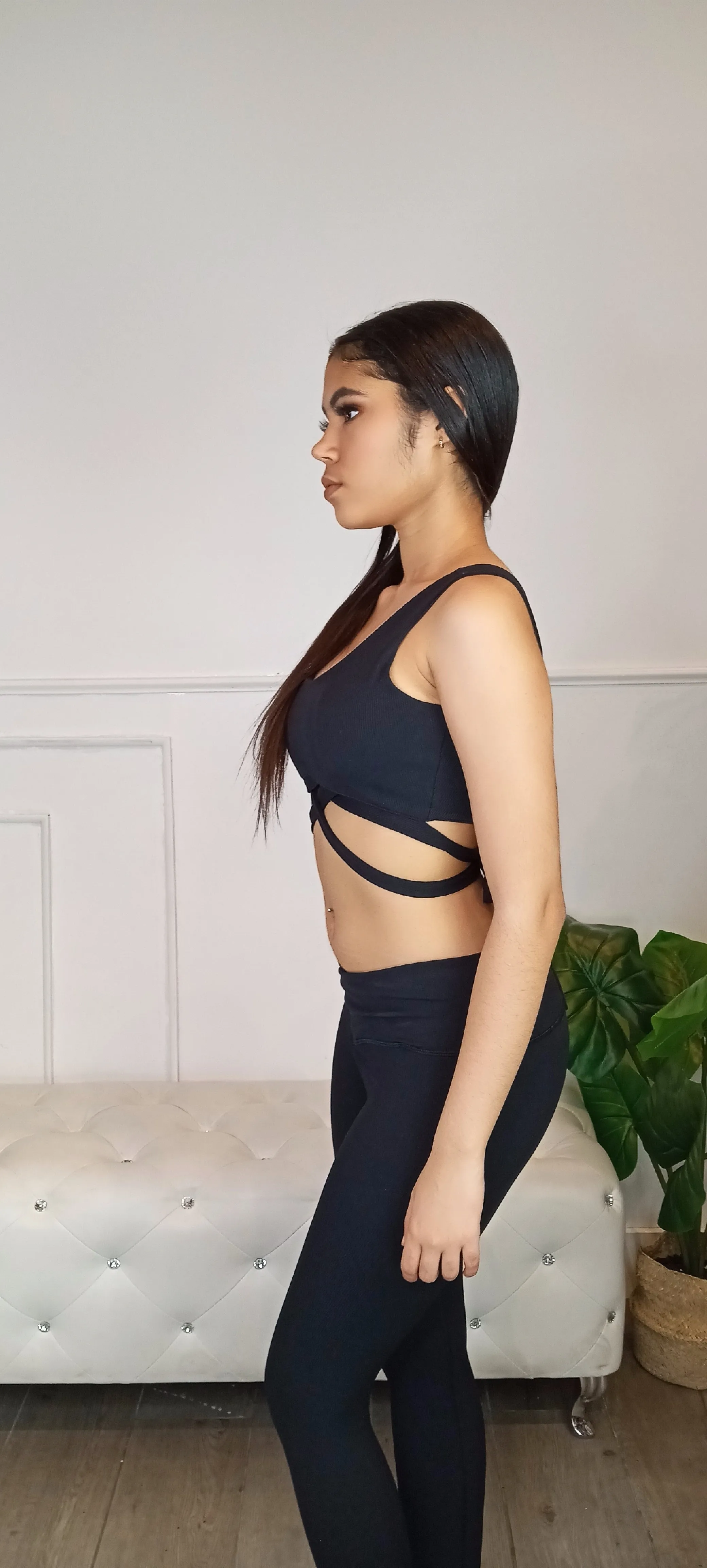 GET IT TOGETHER Sports Bra Wrap Tie Activewear Bra