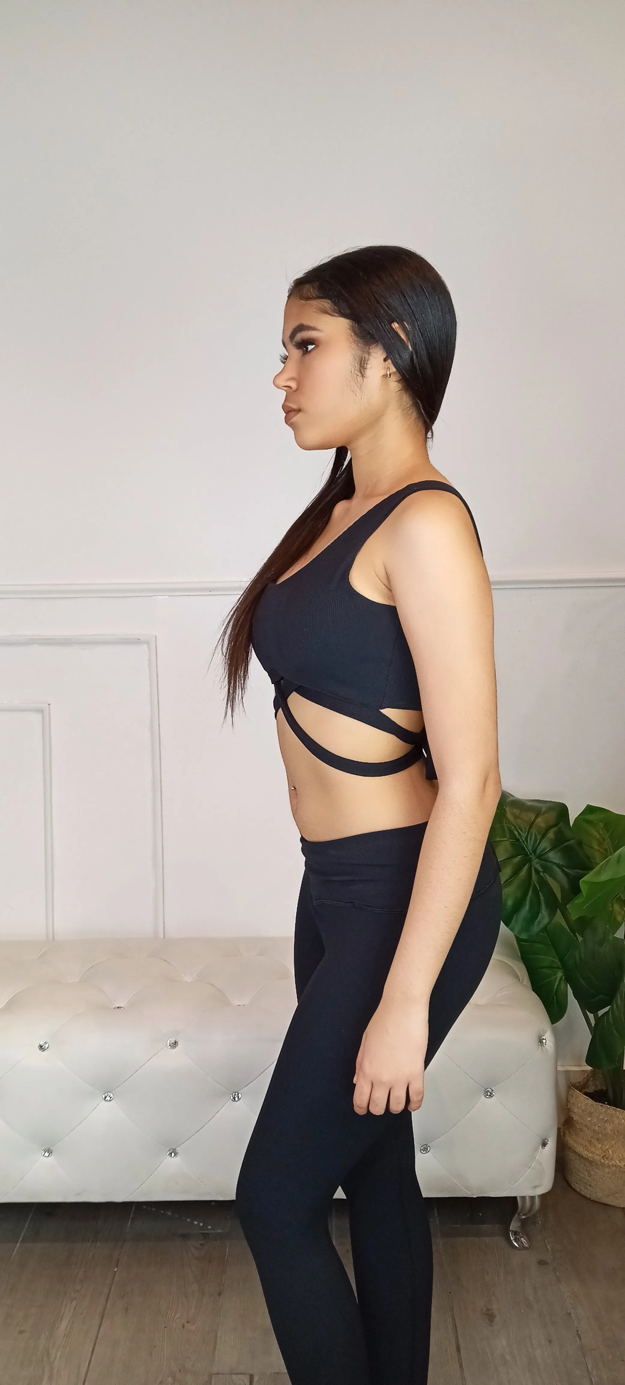 GET IT TOGETHER Sports Bra Wrap Tie Activewear Bra