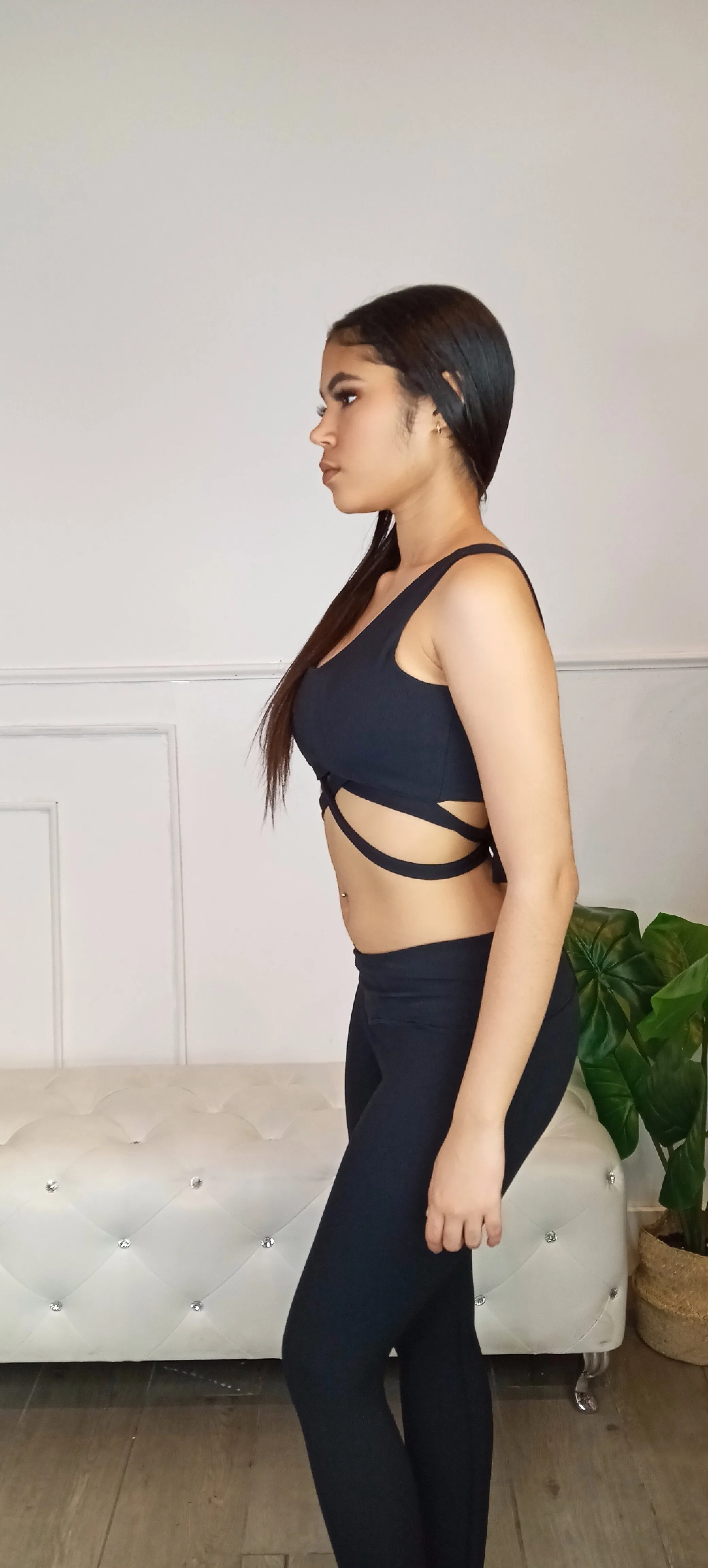 GET IT TOGETHER Sports Bra Wrap Tie Activewear Bra