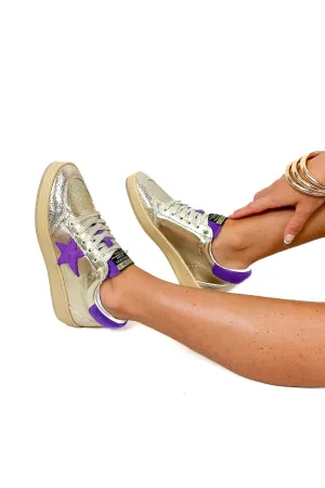 Going For Gold Metallic Sneakers by VH