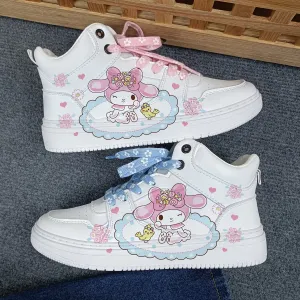 Her   His Style Ideas “Friends” High-top Comfortable Sneakers