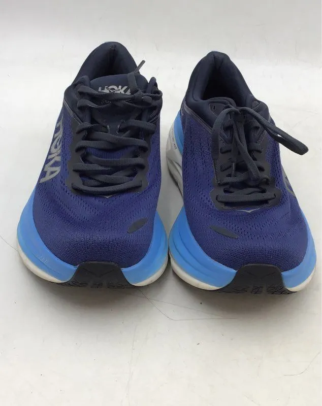 Hoka One One Men's Bondi 8 B1123202 OSAA Blue Athletic Shoes - Size 10D