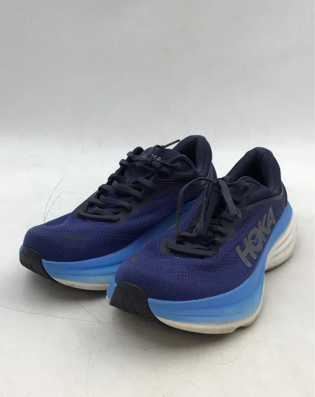 Hoka One One Men's Bondi 8 B1123202 OSAA Blue Athletic Shoes - Size 10D