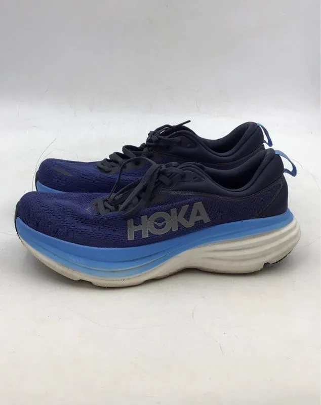 Hoka One One Men's Bondi 8 B1123202 OSAA Blue Athletic Shoes - Size 10D
