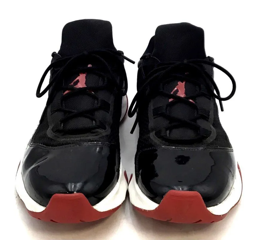 Jordan Men's Air Jordan 11 Black Running Athletic Shoes - Size 11