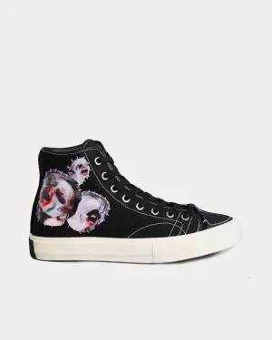 Le Monstre Black High Top Sneakers