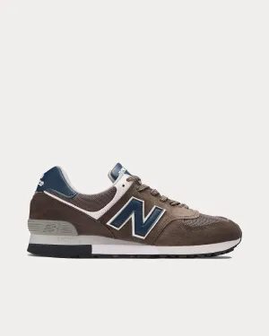 MADE in UK 576 Morel / Navy Blazer / Vaporous Gray Low Top Sneakers