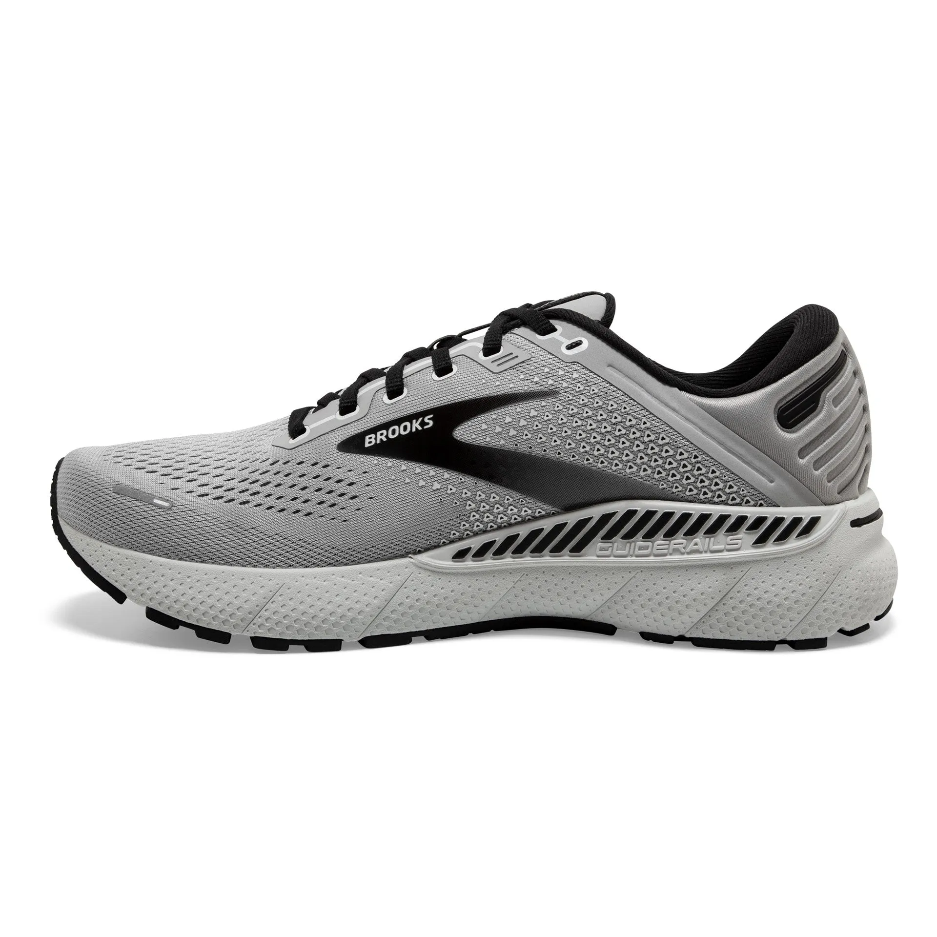 MENS BROOKS ADRENALINE GTS 22 - ALLOY/GREY/BLACK