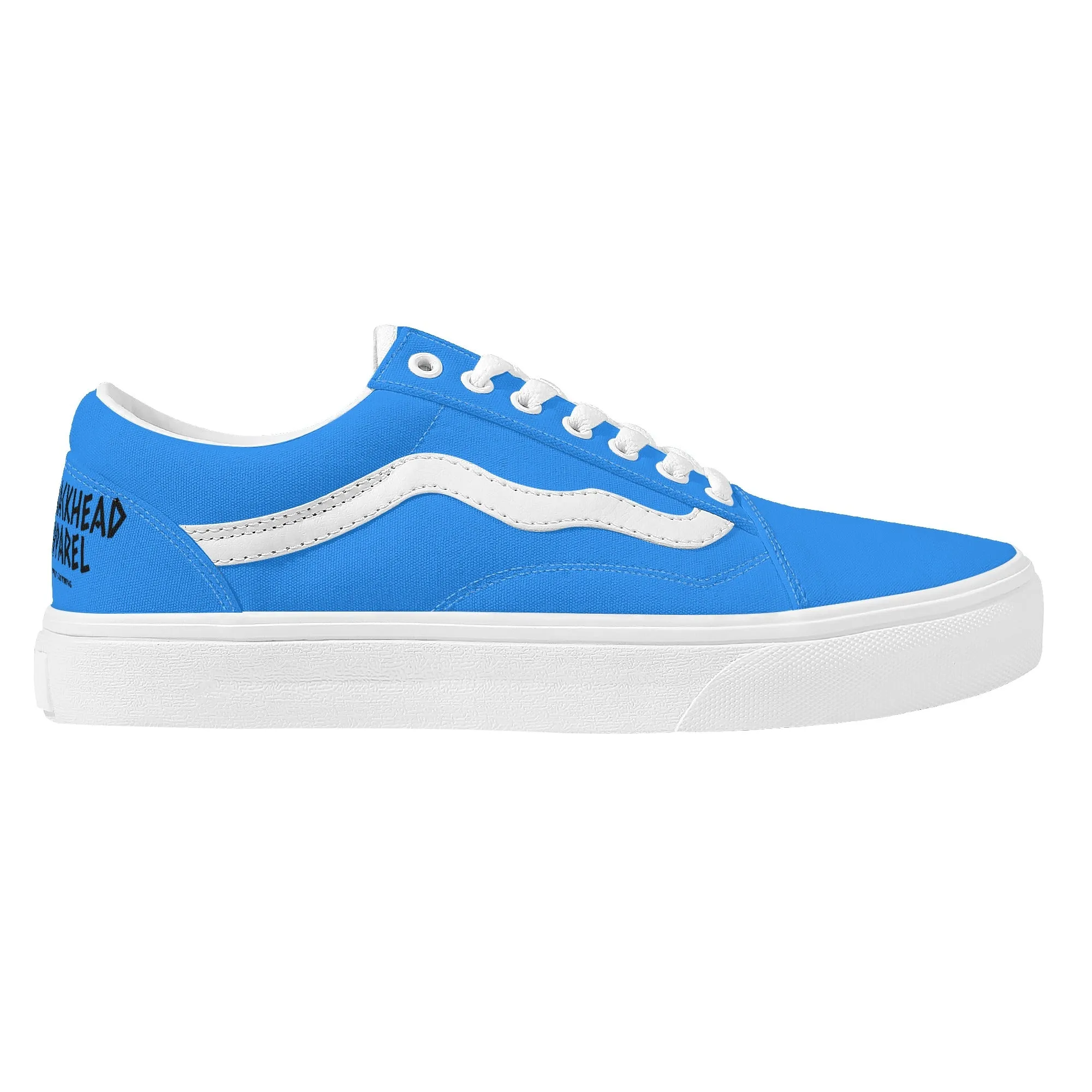Men's Vintage Blue Leather Shoes