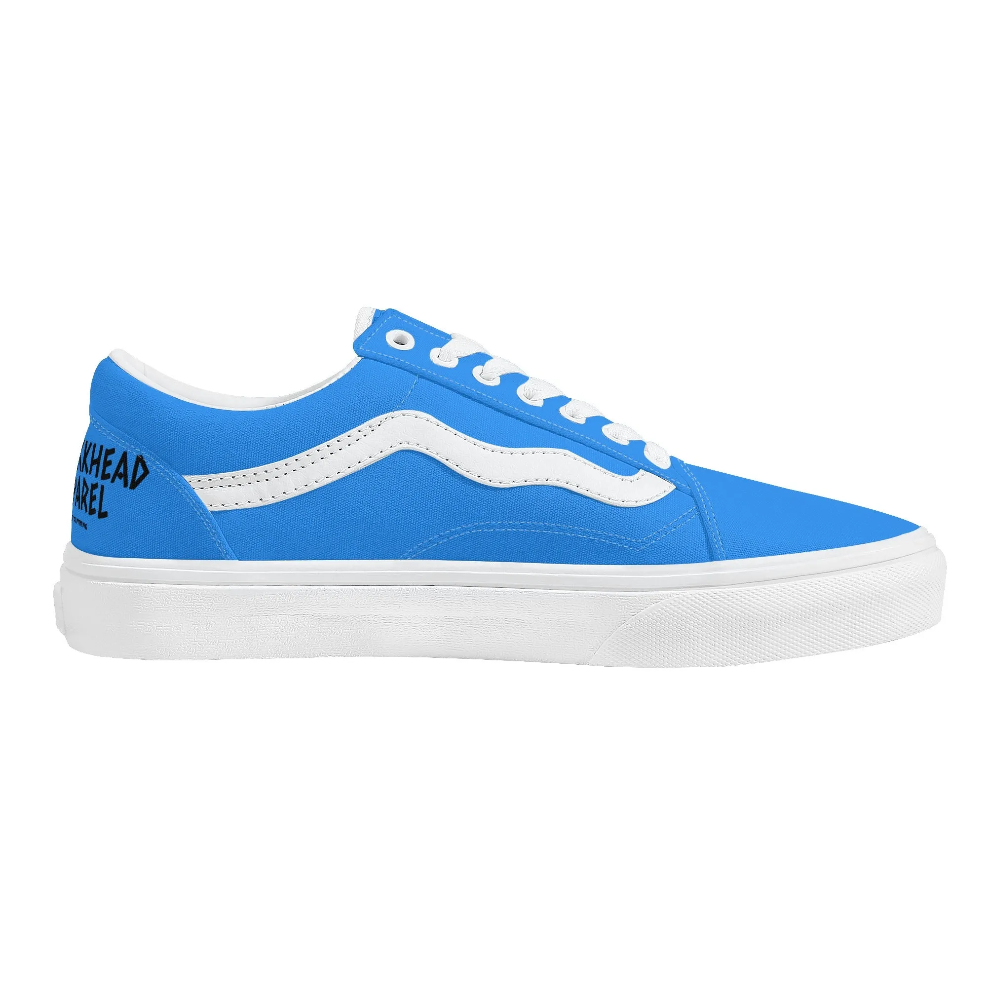 Men's Vintage Blue Leather Shoes