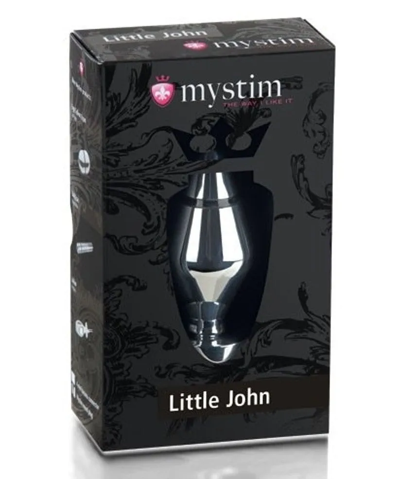 MYSTIM LITTLE JOHN E STIM BUTT PLUG