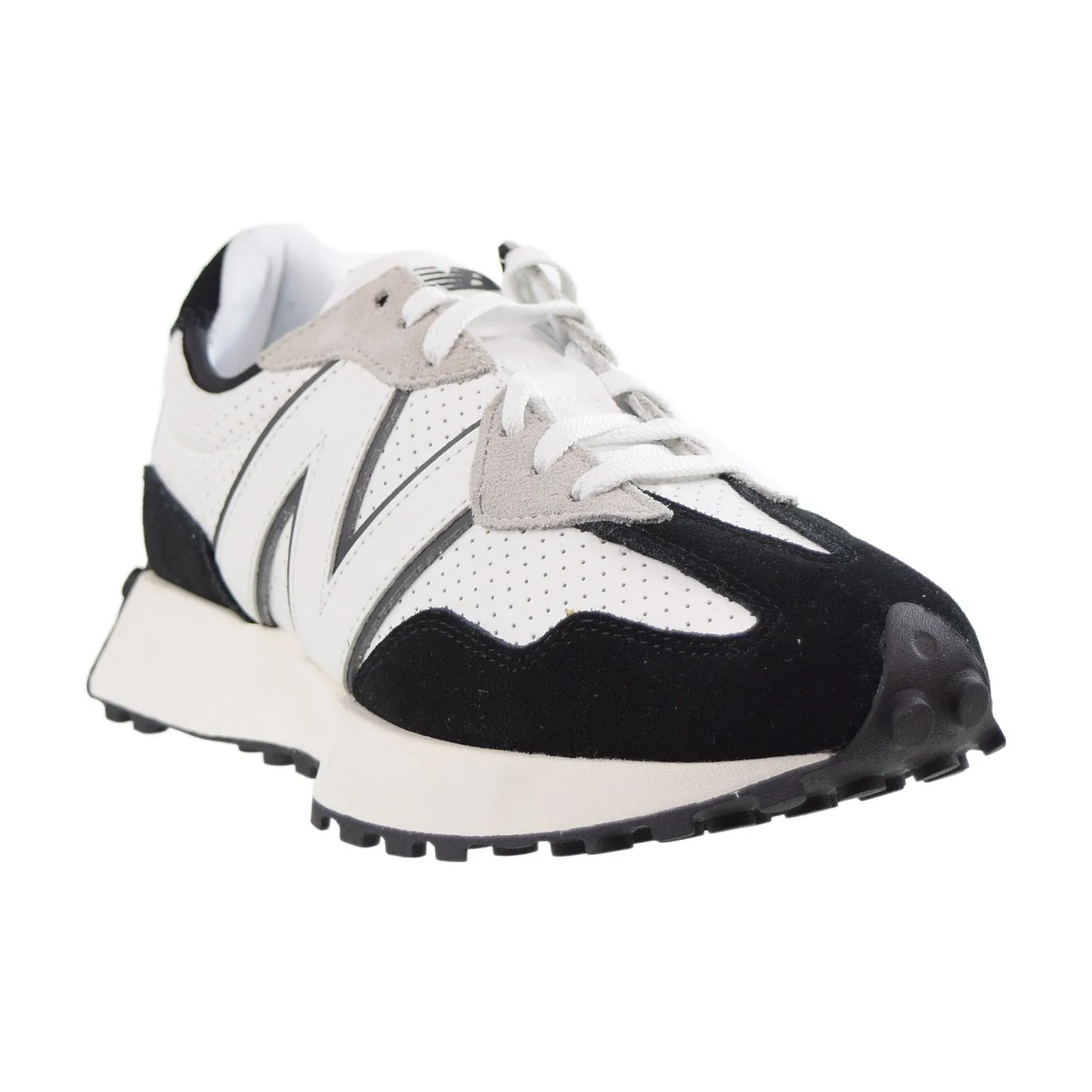 New Balance 327 Men's Shoes White-Black-Grey