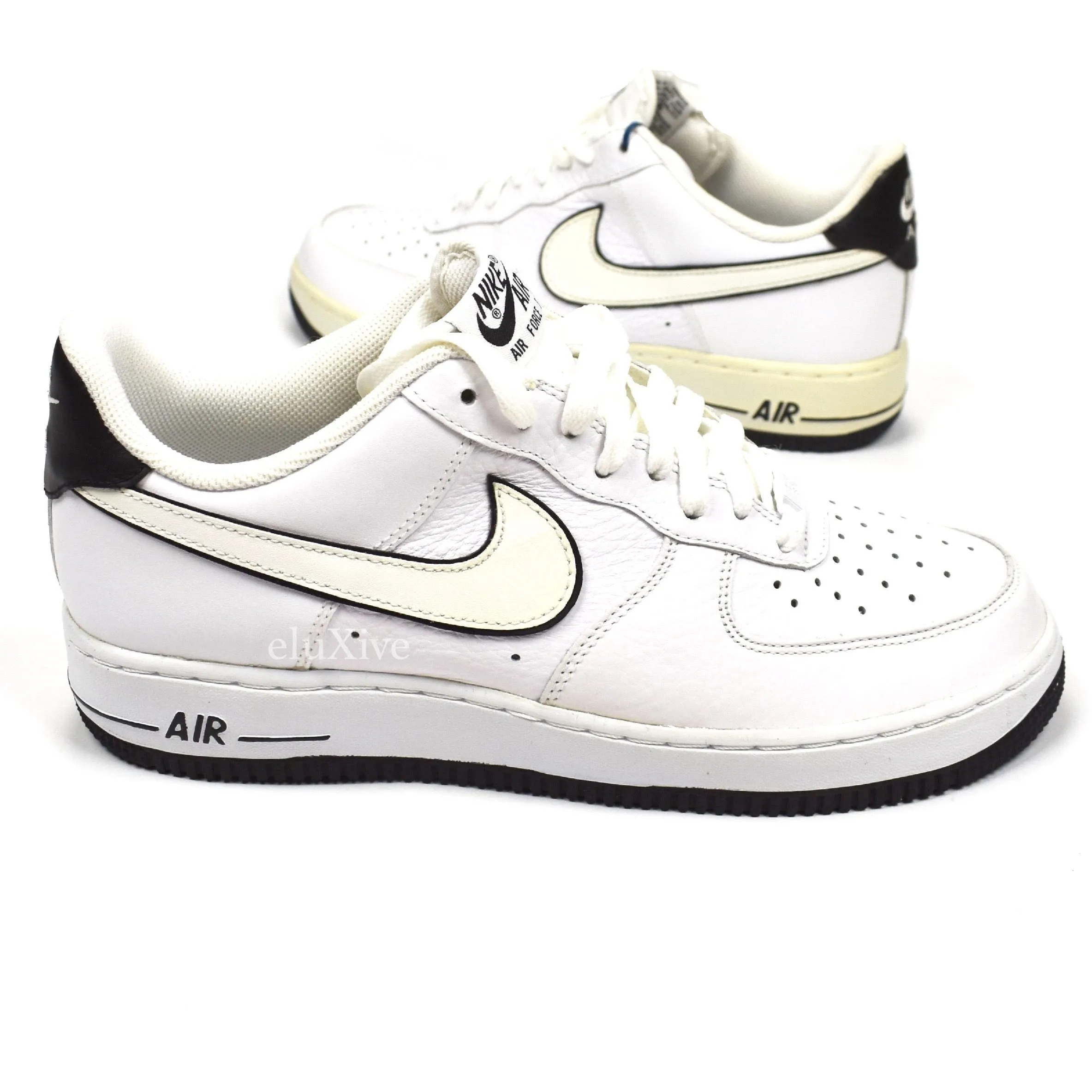 Nike - Air Force 1 Low 'Outlined Swoosh' (White/Black)