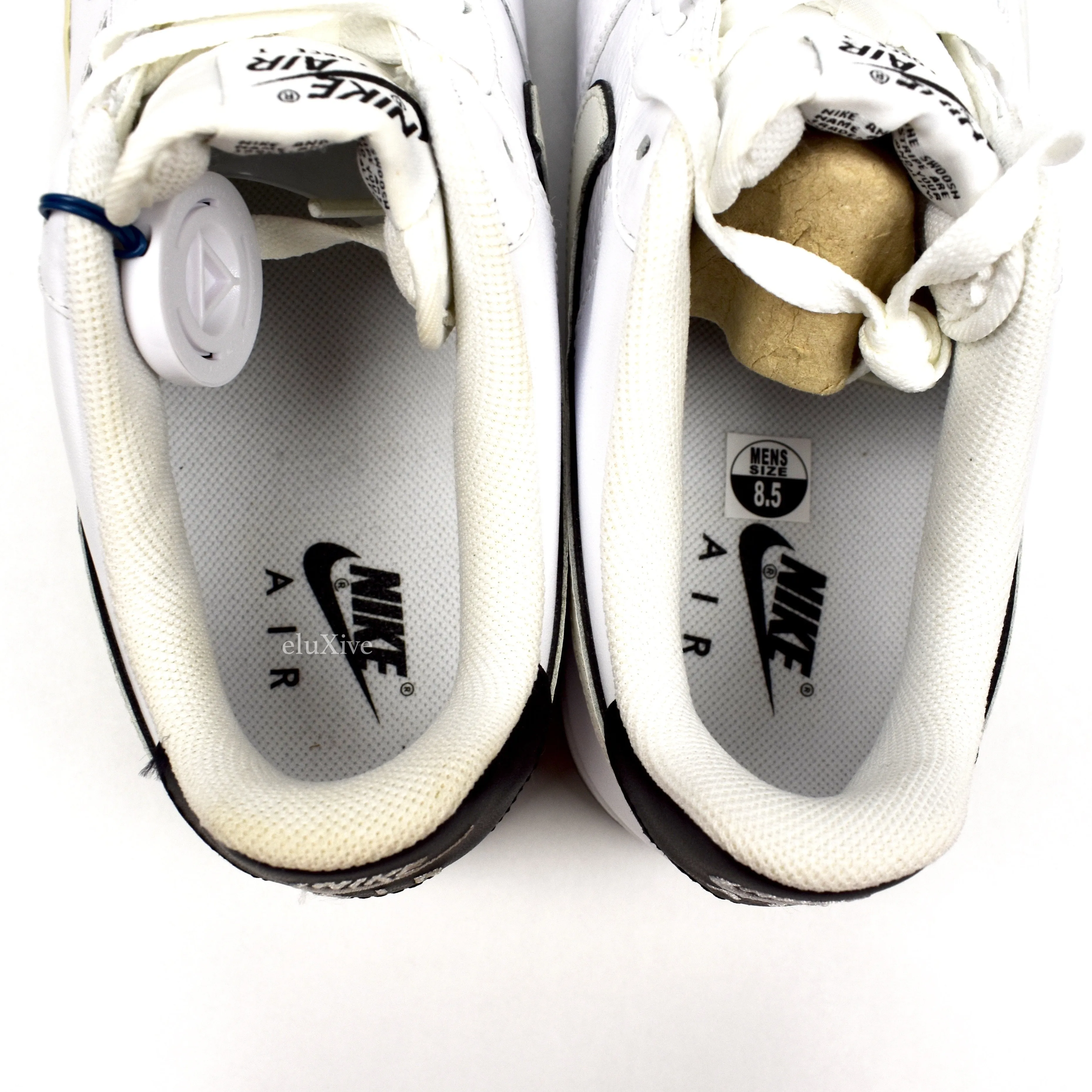 Nike - Air Force 1 Low 'Outlined Swoosh' (White/Black)