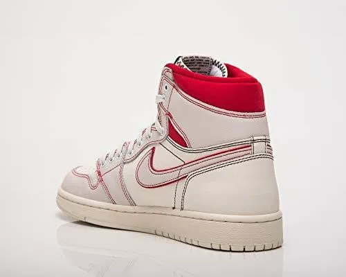 Nike AIR Jordan 1 Retro HIGH OG Sail/Black-Phantom-Gym Red 555088-160 Size US 15