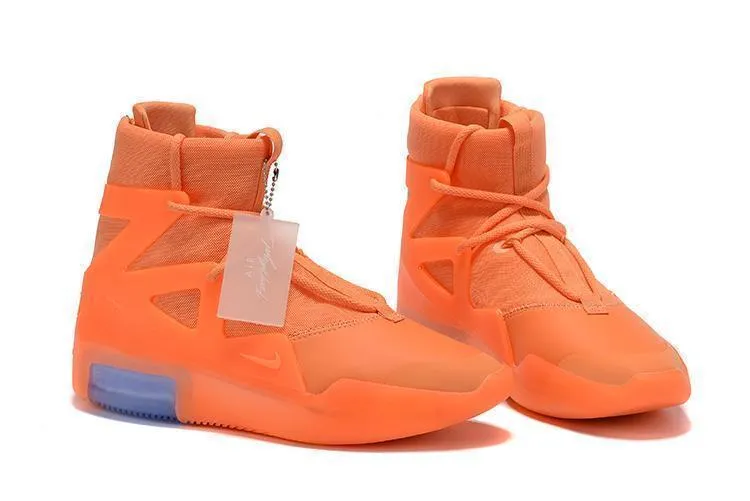 Nike Air Jordan Fear Of God 1 Orange Pulse Men Shoes !!! CYBER MONDAY SALE !!!