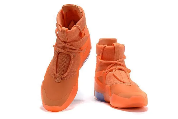 Nike Air Jordan Fear Of God 1 Orange Pulse Men Shoes !!! CYBER MONDAY SALE !!!