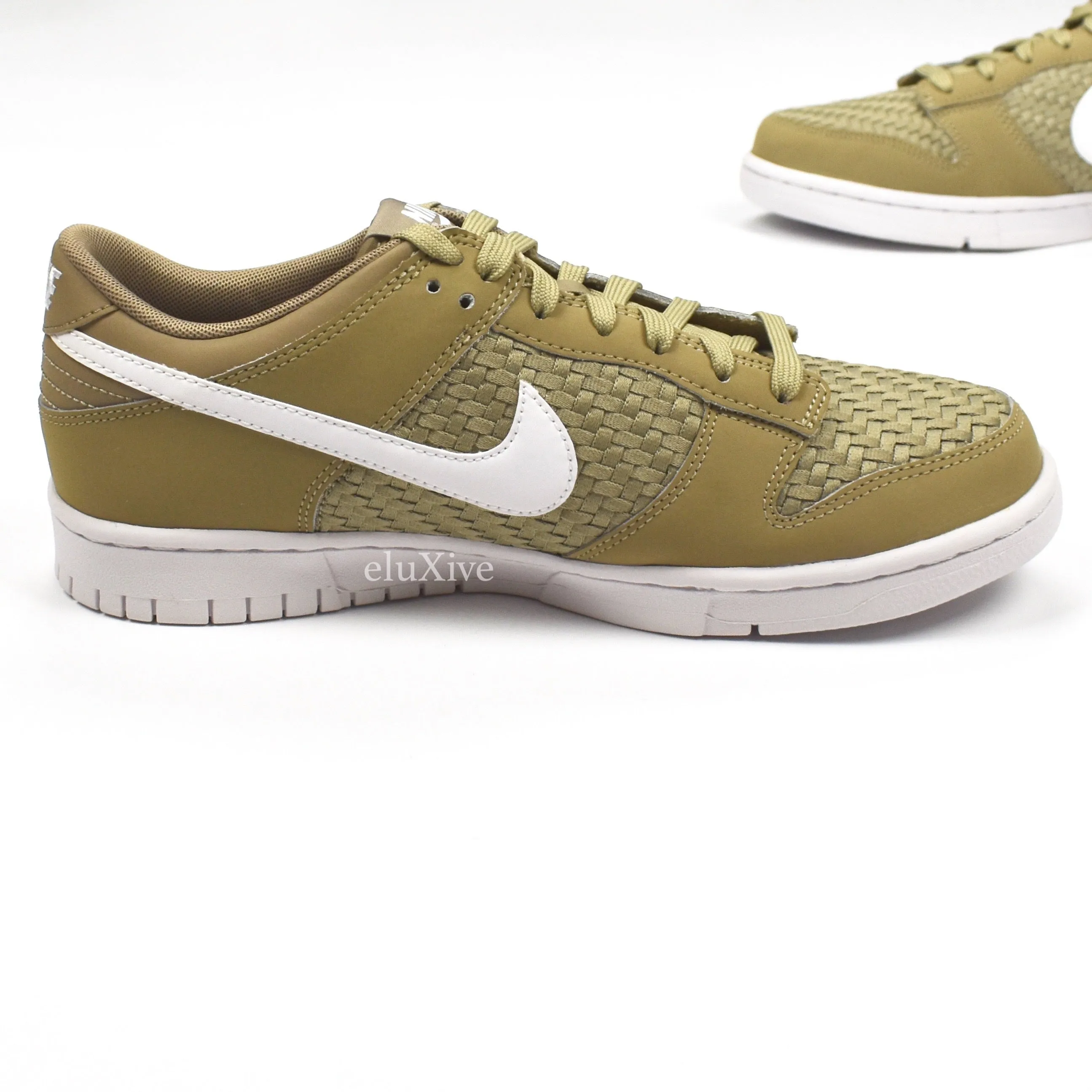 Nike - Dunk Low Woven (Khaki/White)